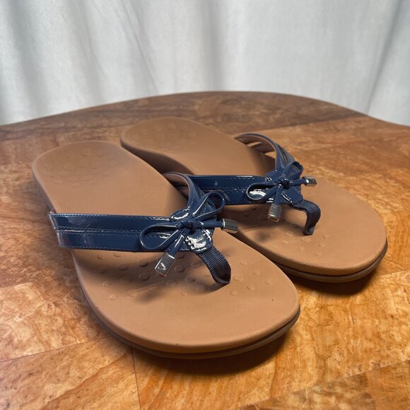 Vionic - Rest Bella X Flip Flop-Comfotable Toe Posts Sandals  WIDE WIDTH - Picture 1 of 15